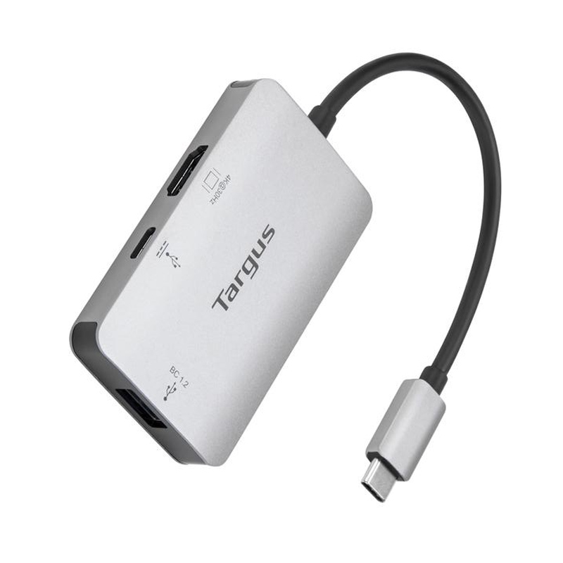 Cổng Chuyển TARGUS 3 In 1 USB-C To USB-A + USB-C + HDMI 4K – ACA948AP