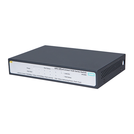 HPE 1420 5G PoE+ (32W) Switch - JH328A